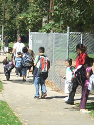 Safe Routes to School program: Walk or Wheel (WOW) week. Longmont, CO
