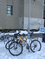 Yes, we do need year round bicycle parking! Minneapolis, MN 
